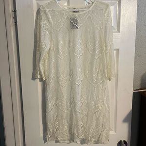 Lace dress. Sz:S